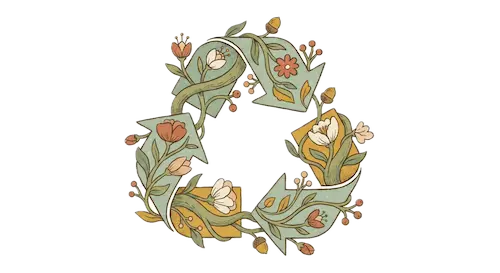 Nachhaltigkeit Illustration